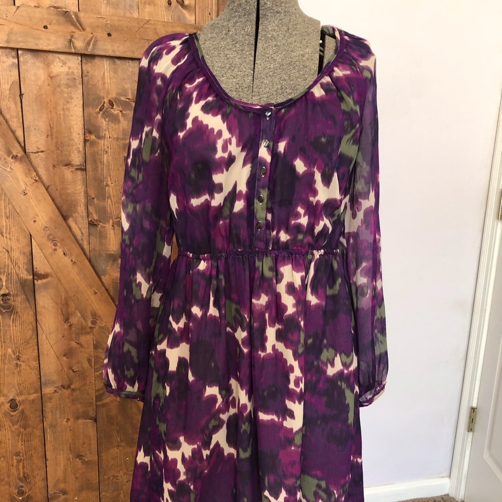 Jcrew silk spring dress